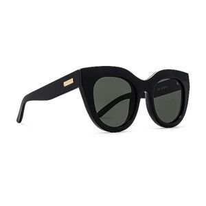 Le Specs Air Heart Sunglass Black